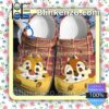 Personalized Chip 'n Dale Plaid Halloween Clogs