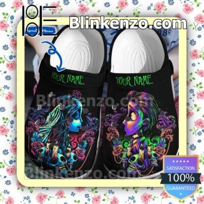 Personalized Corpse Bride Halloween Clogs