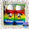 Personalized Disney Mickey Mouse Rainbow Lgbt Halloween Clogs
