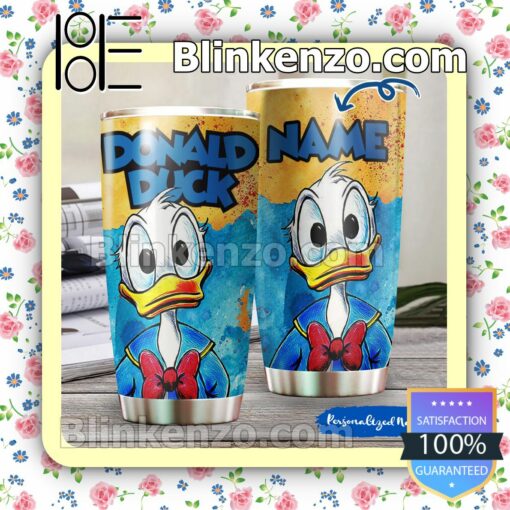 Personalized Donald Duck Travel Mug