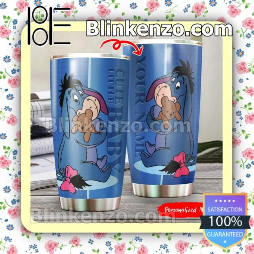 Personalized Eeyore Cute Little Baby Travel Mug