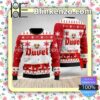 Personalized Funny Duvel Beer Christmas Pullover Sweaters