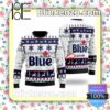 Personalized Funny Labatt Blue Christmas Pullover Sweaters