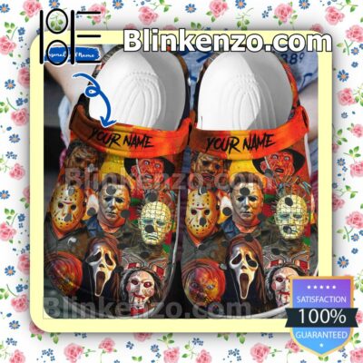 Personalized Horror Halloween Halloween Clogs