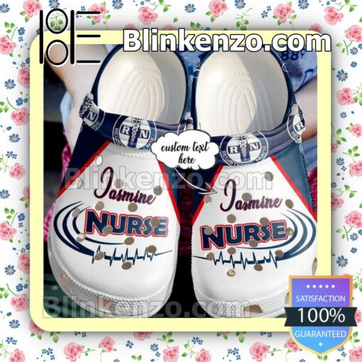 Personalized Jasmine Nurse Clogs