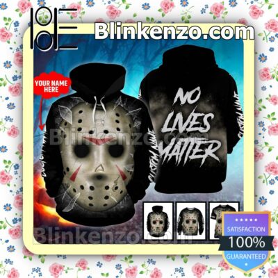 Personalized Jason Voorhees No Lives Matter Halloween 2022 Cosplay Shirt