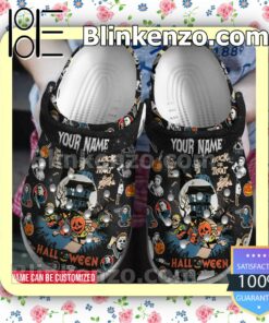 Personalized Michael Myers The Night He Come Home Halloween Halloween Clogs