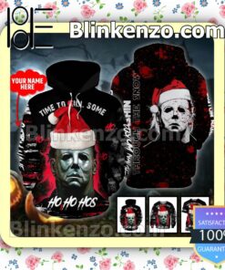 Personalized Michael Myers Time To Kill Some Halloween 2022 Cosplay Shirt