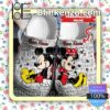 Personalized Mickey And Minnie Back To Back Comic Halloween Clogs