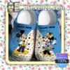 Personalized Mickey And Minnie Blue Halloween Clogs