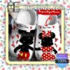 Personalized Mickey And Minnie Holding Hands Halloween Clogs