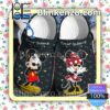 Personalized Mickey And Minnie Looks Shy Halloween Clogs