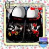 Personalized Mickey And Minnie Shoot Love Arrows Halloween Clogs