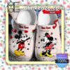 Personalized Mickey Mouse Give Roses Minnie Mouse Halloween Clogs