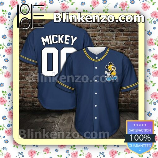 Personalized Mickey Player Nany Hip Hop Short Sleeves