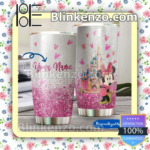 Personalized Minnie Mouse Castle Travel Mug