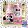 Personalized Minnie Mouse I Can't Keep Calm I Am Going To Disneyland Travel Mug