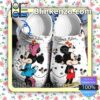 Personalized Name Mickey And Minnie Halloween Clogs