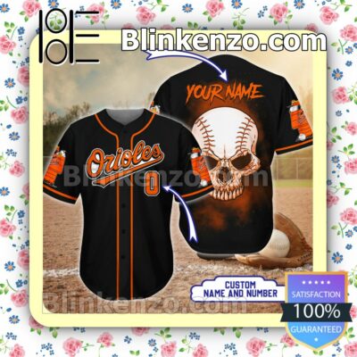 Personalized Orioles Skull Snoopy Hip Hop Short Sleeves