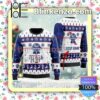 Personalized Pabst Blue Ribbon Make Me High Christmas Pullover Sweaters