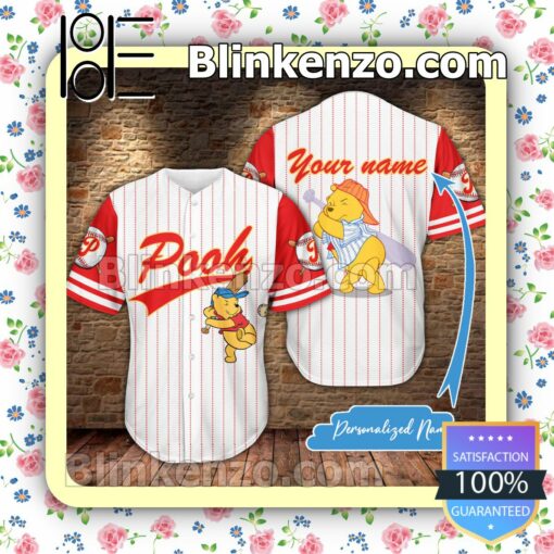 Personalized Pooh Winnie The Pooh Hip Hop Short Sleeves