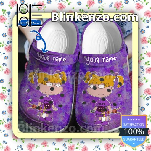 Personalized Rugrats Angelica Pickles Halloween Clogs