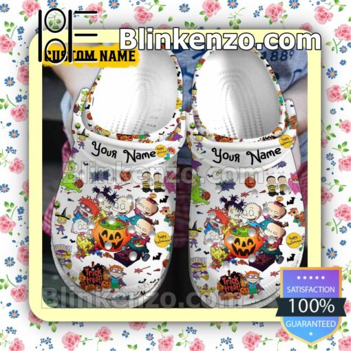 Personalized Rugrats Halloween Trick Or Treat Halloween Clogs