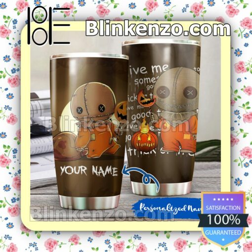 Personalized Sam Trick Or Treat Travel Mug