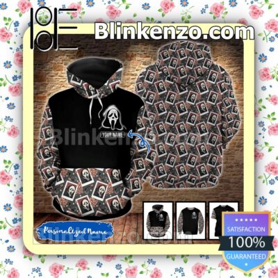 Personalized Scary Ghostface Halloween Ideas Hoodie Jacket