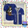 Personalized Scary Michael Myers Pumpkin Grey Goose Short Sleeve Plain Button Down Baseball Jersey Team