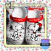 Personalized Snoopy Heartbeat Halloween Clogs