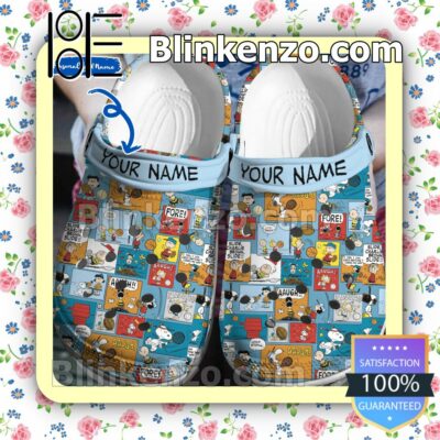Personalized Snoopy Moment Halloween Clogs
