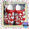 Personalized Snoopy Red Halloween Clogs