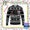 Personalized Star Wars Brothers Christmas Black Christmas Pullover Sweaters