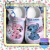 Personalized Stitch And Angel Halloween Clogs