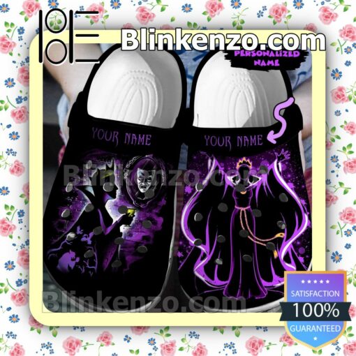 Personalized The Evil Queen Halloween Clogs