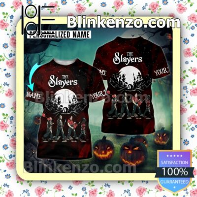 Personalized The Slayers Horror Movie Halloween 2022 Cosplay Shirt b