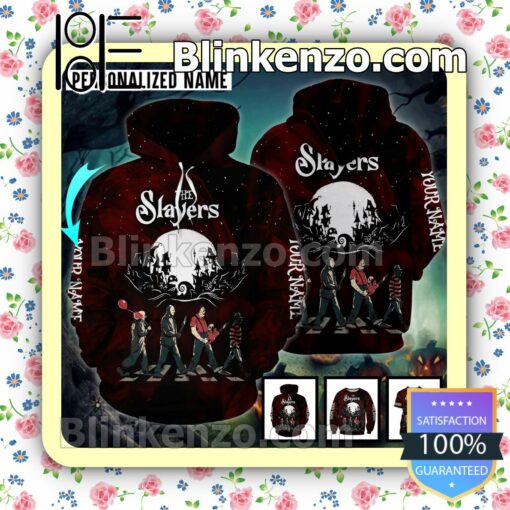 Personalized The Slayers On Abbey Road Halloween Halloween Ideas Hoodie Jacket