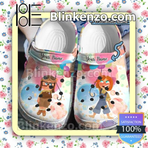 Personalized Up Cartoon Halloween Clogs