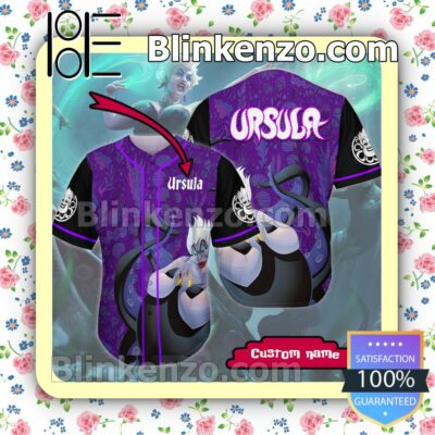 Personalized Ursula Disney Hip Hop Short Sleeves