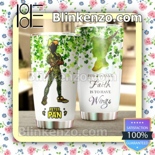 Peter Pan For To Have Faith Is To Have Wings Travel Mug