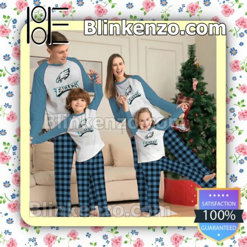 Philadelphia Eagles Family Matching Christmas Pajamas Set