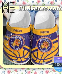 Phoenix Suns Logo Basketball Clogs