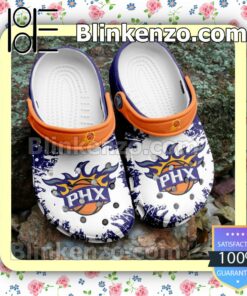 Phoenix Suns Purple Splash Clogs