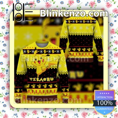 Pikachu Christmas Pullover Sweaters