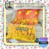 Pikachu Pokemon Pattern Quilted Blanket