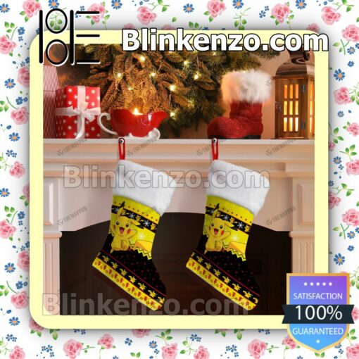 Amazon Pikachu Pokemon Xmas Stockings Decorations