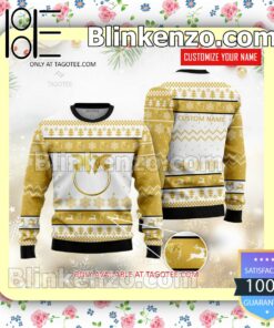 Pinko Brand Print Christmas Sweater