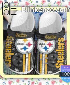 Pittsburgh Steelers Hive Pattern Clogs