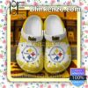 Pittsburgh Steelers Logo Color Splash Clogs